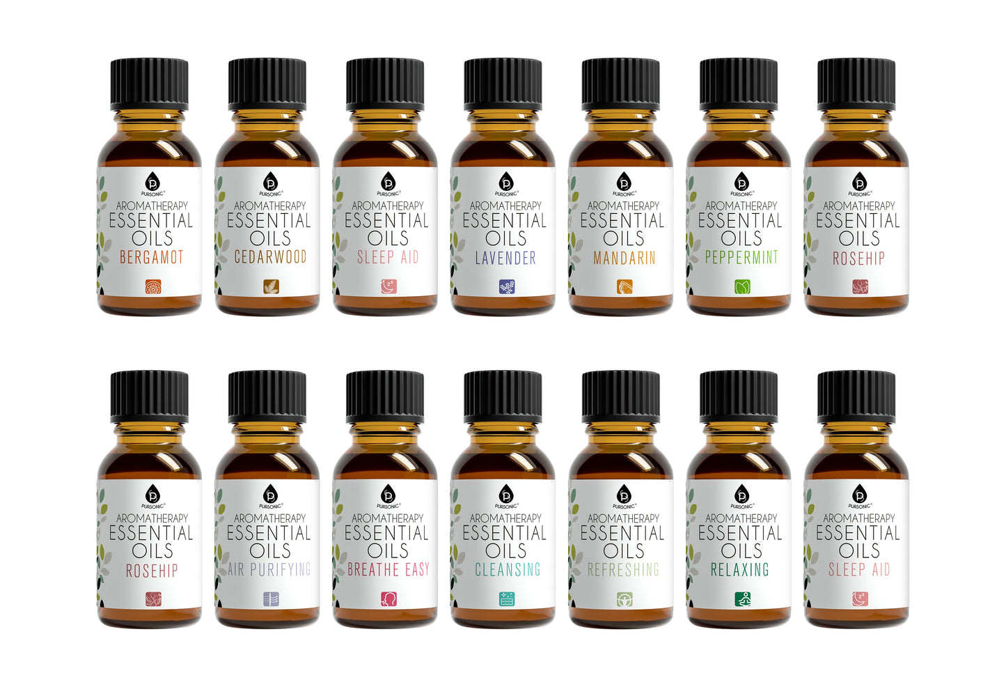 Aromatherapy Essential Oils 14-Pack Gift Set