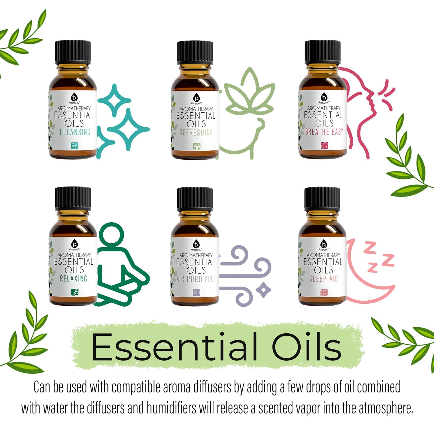 Aromatherapy Essential Oils 14-Pack Gift Set