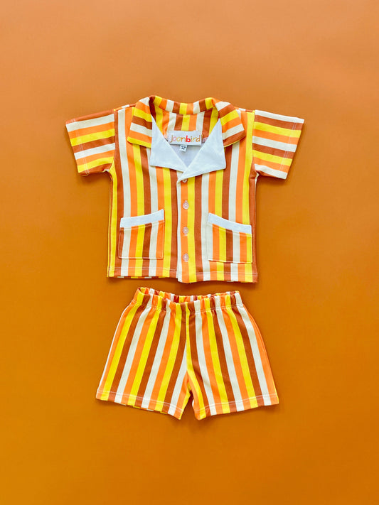 Cabana Set - 70s Dream Stripe