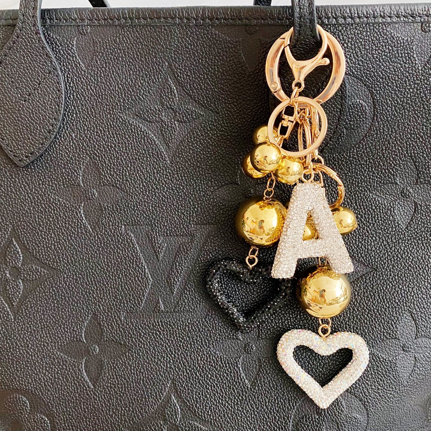 It Girl Glam Initial Key Chain