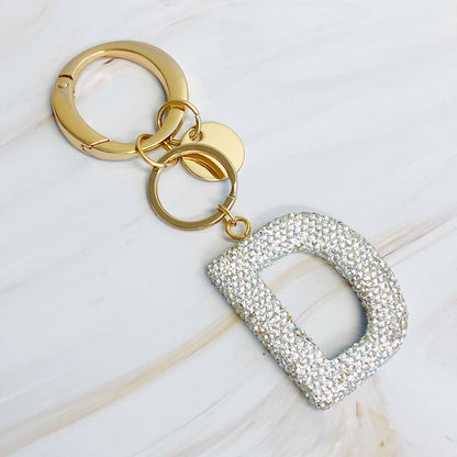 It Girl Glam Initial Key Chain