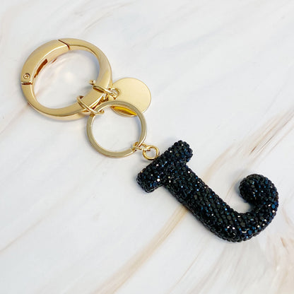 It Girl Glam Initial Key Chain