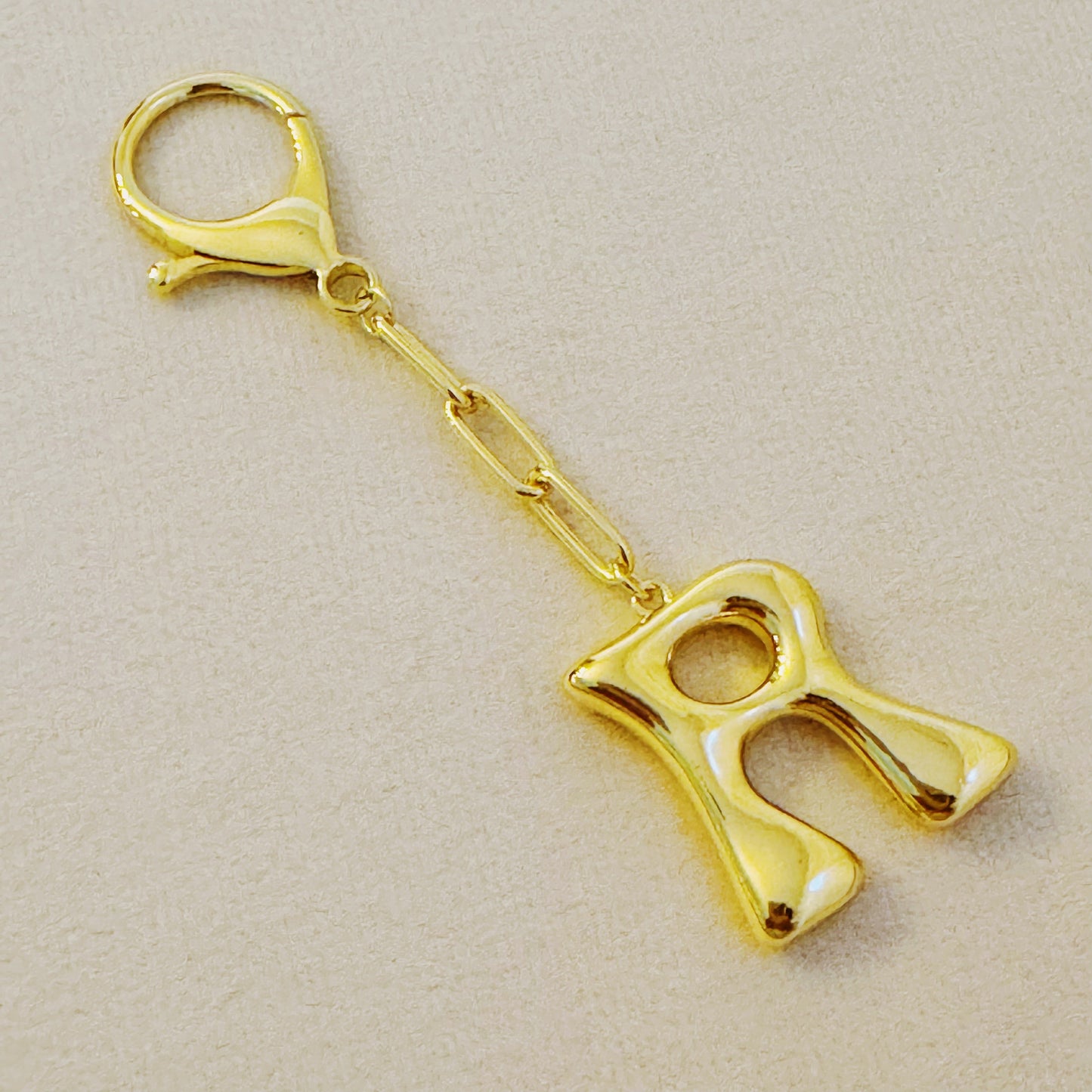 Whimsy Balloon Letter Initial Bag Charm