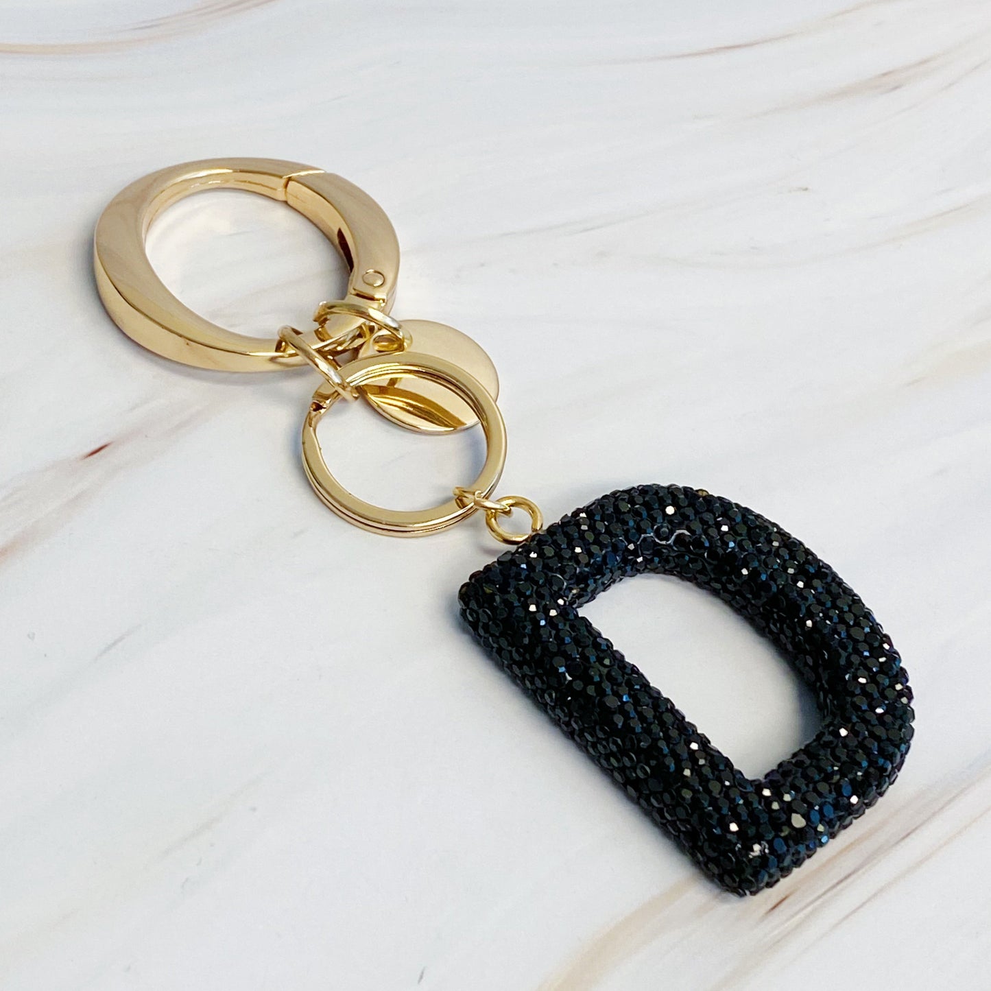 It Girl Glam Initial Key Chain