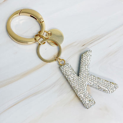 It Girl Glam Initial Key Chain