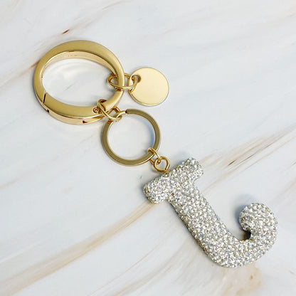 It Girl Glam Initial Key Chain