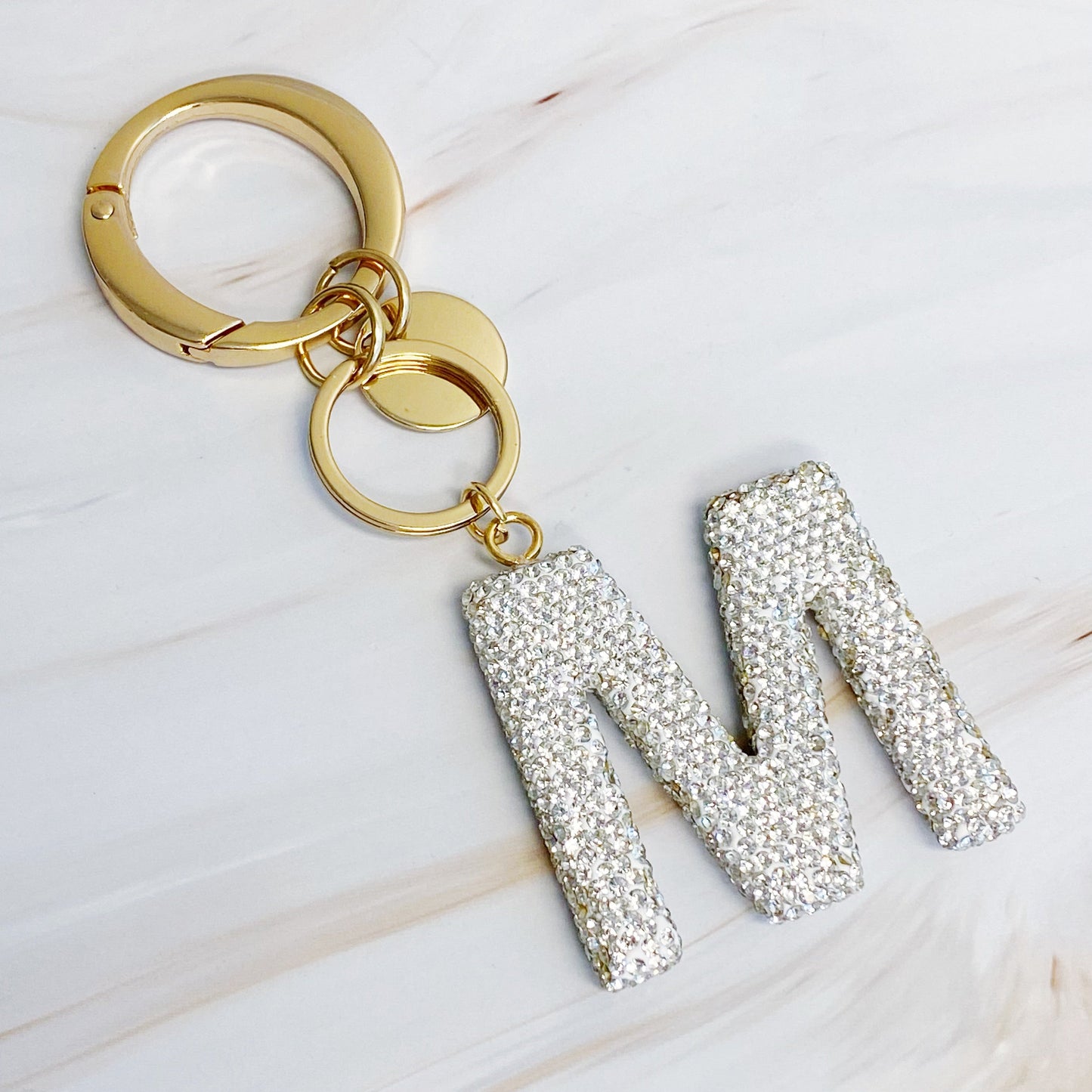 It Girl Glam Initial Key Chain