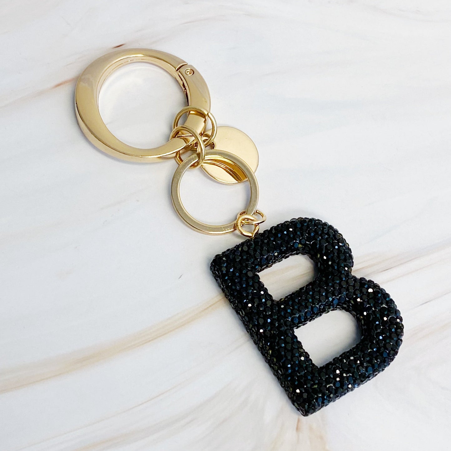 It Girl Glam Initial Key Chain