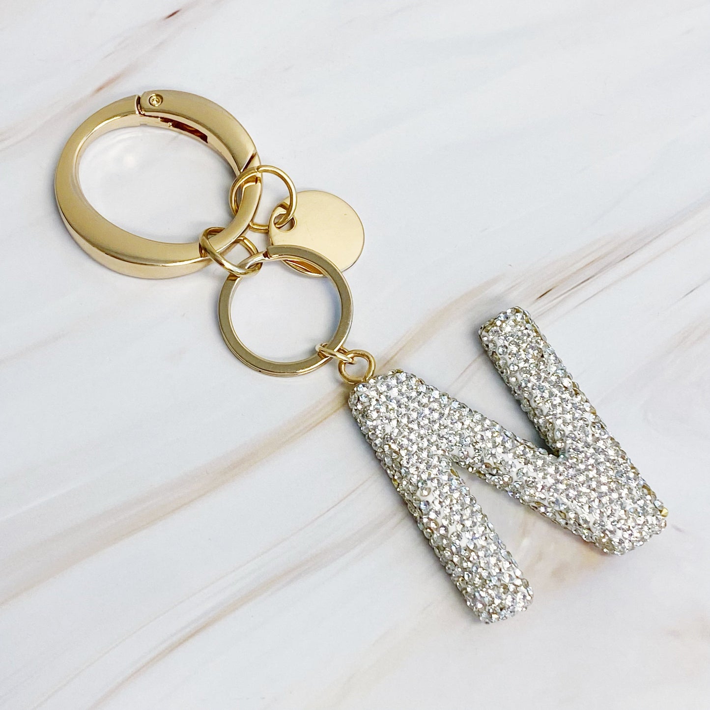 It Girl Glam Initial Key Chain