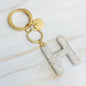 It Girl Glam Initial Key Chain