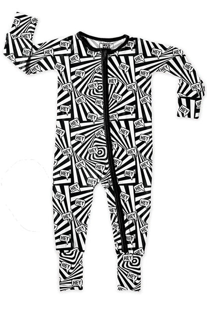 HEY! SENSORY PRINT BAMBOO ZIPPY