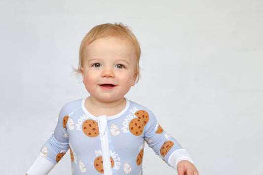 Cookie Monster Baby Romper