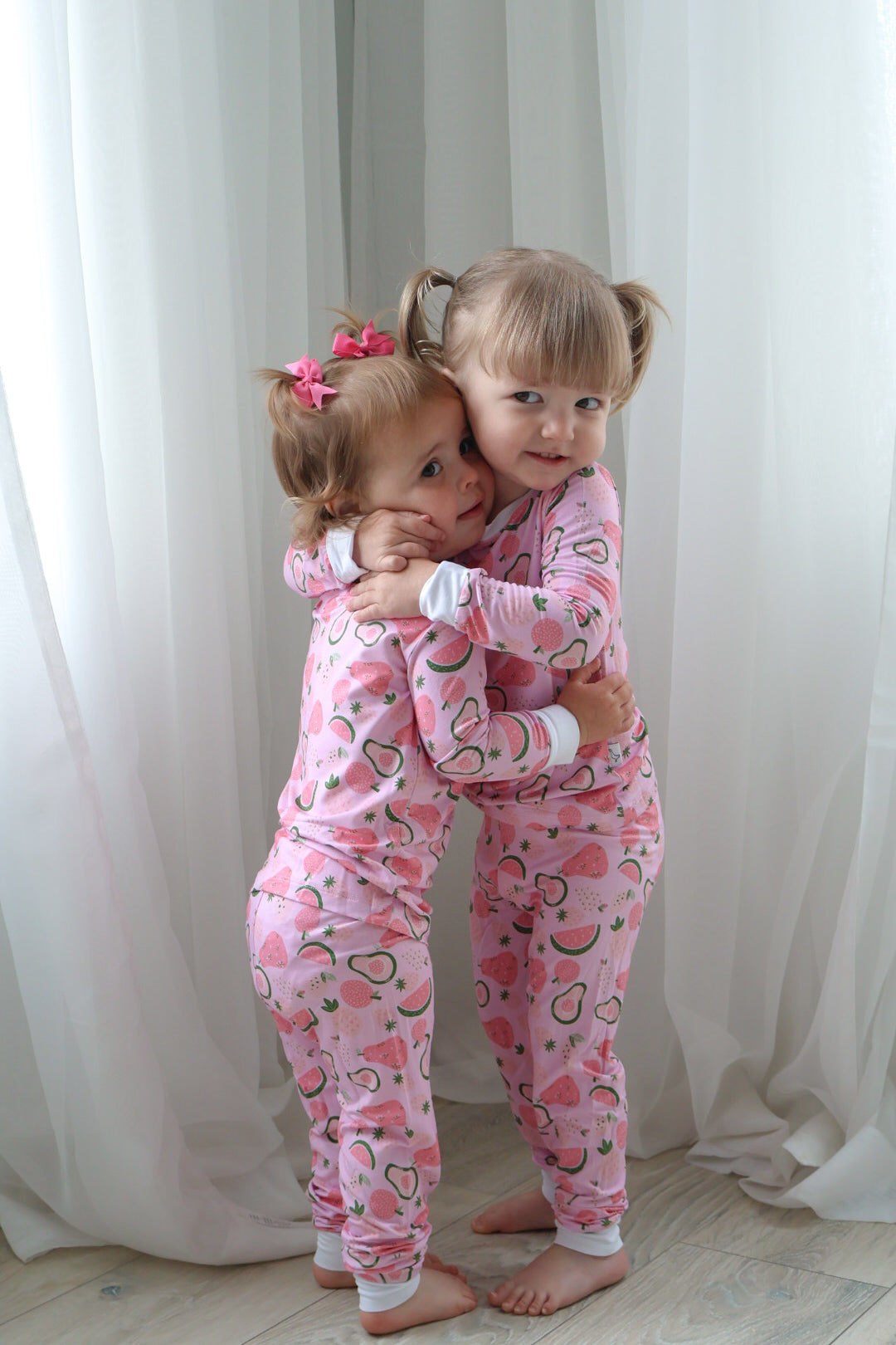 Pink Paradise Baby Pajama Set