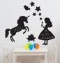 Magic Fairy Kingdom Chalkboard Wall Decals