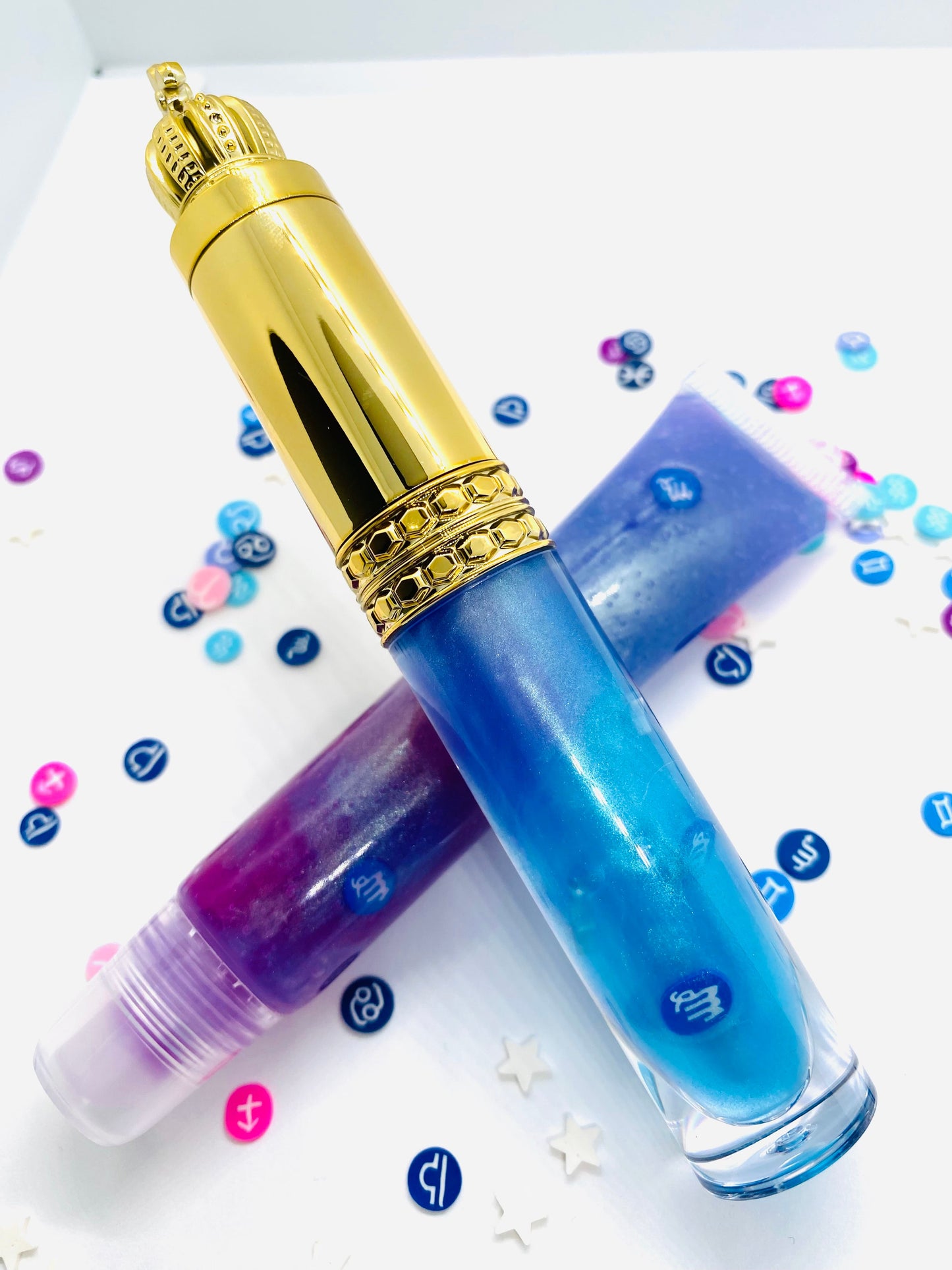 Virgo Zodiac Pineapple Scented Lip Gloss