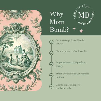 Mom Bomb Ultimate Holiday Bath Bomb Gift Bundle – Celebrate the Season with All-Natural Festive Scents