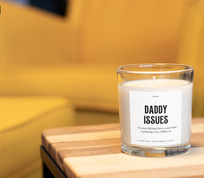 DADDY ISSUES, candle