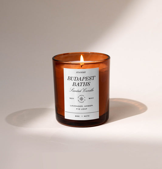 Budapest Baths Scented Candle