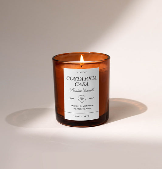 Costa Rica Casa Scented Candle