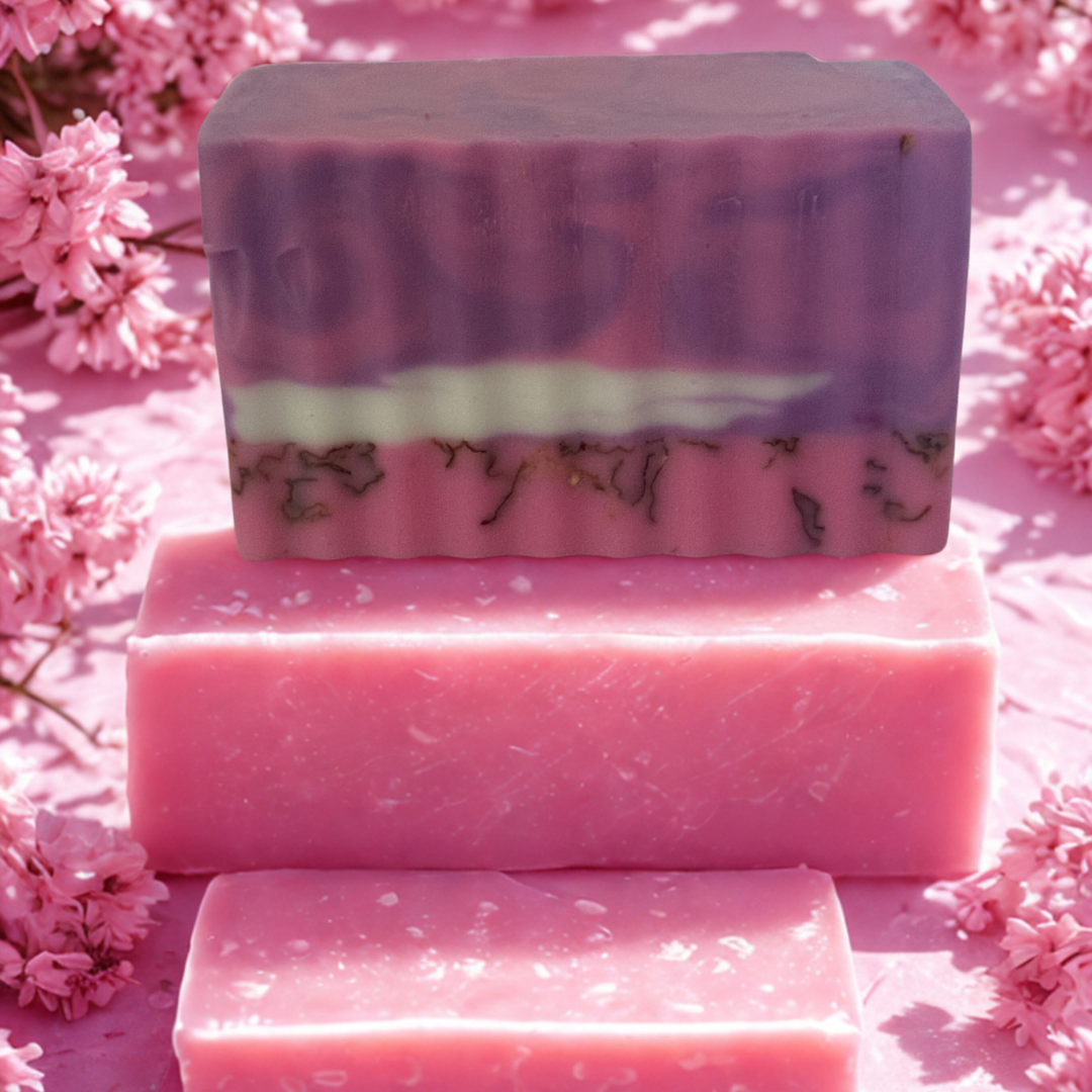 Garden Party Jasmine, Rose or Lavender Scented Handmade Soap