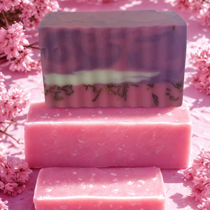 Garden Party Jasmine, Rose or Lavender Scented Handmade Soap