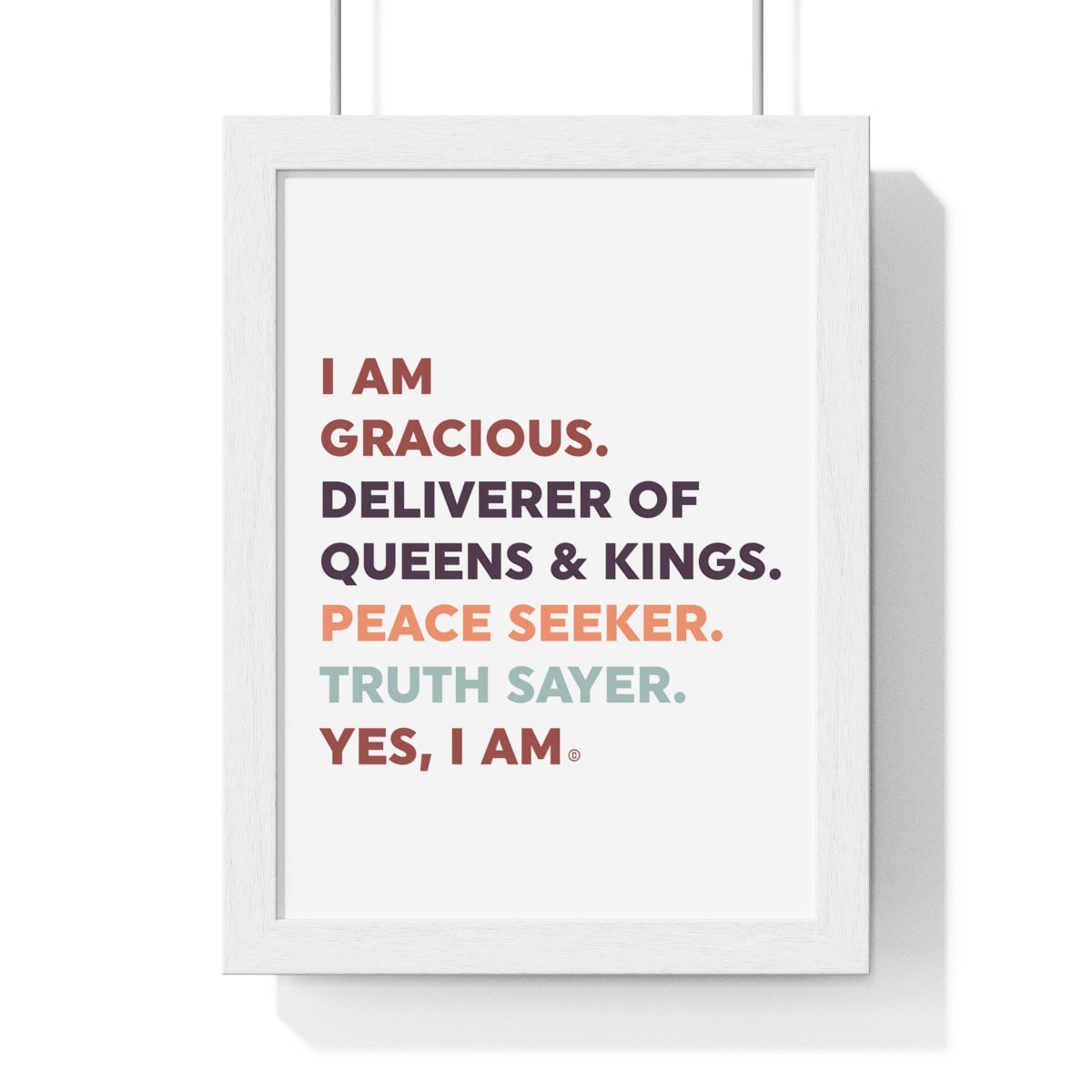 I AM | Art Print Collection