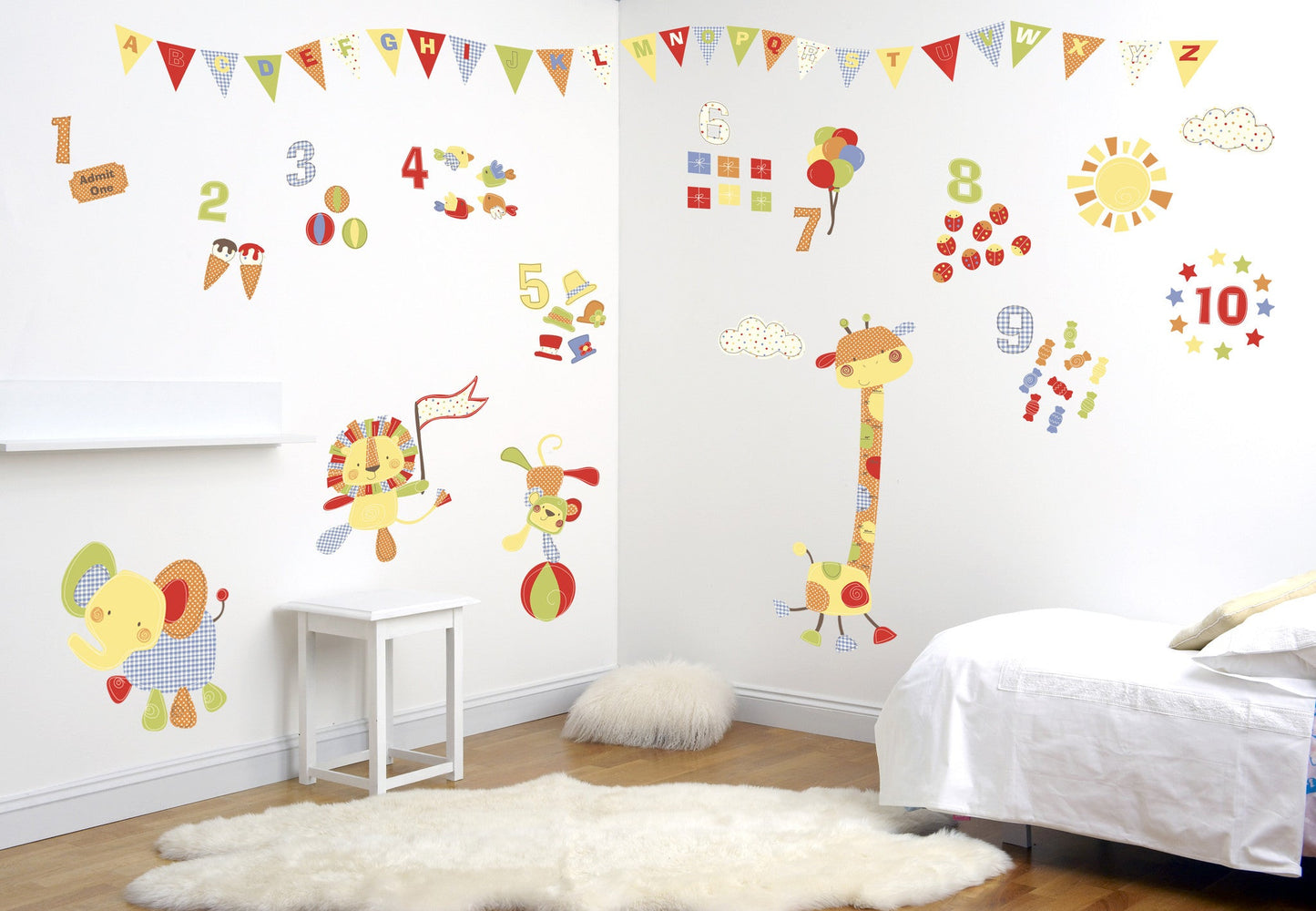 Jolly Jamboree - Jungle / Zoo Animal Wall Decals