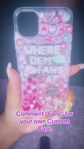 Where Them Fans At – Custom Junk Phone Case