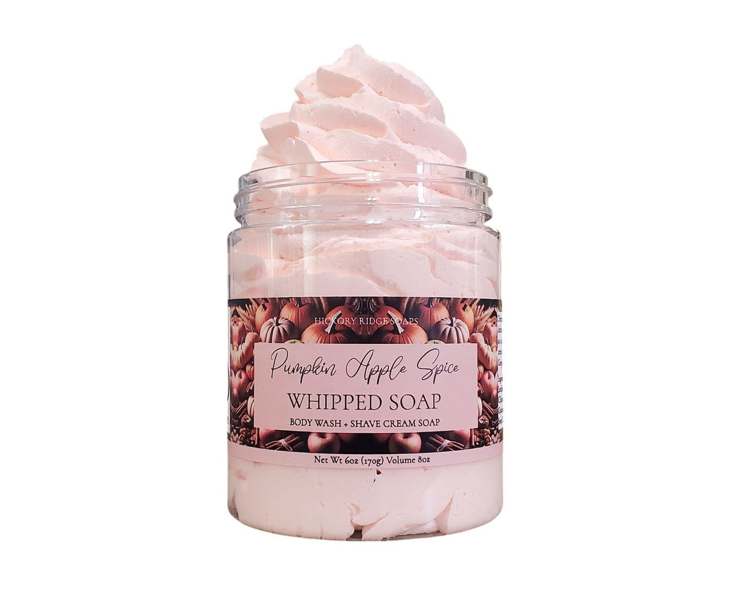 Pumpkin Apple Spice Whipped Soap