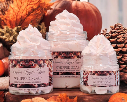 Pumpkin Apple Spice Whipped Soap