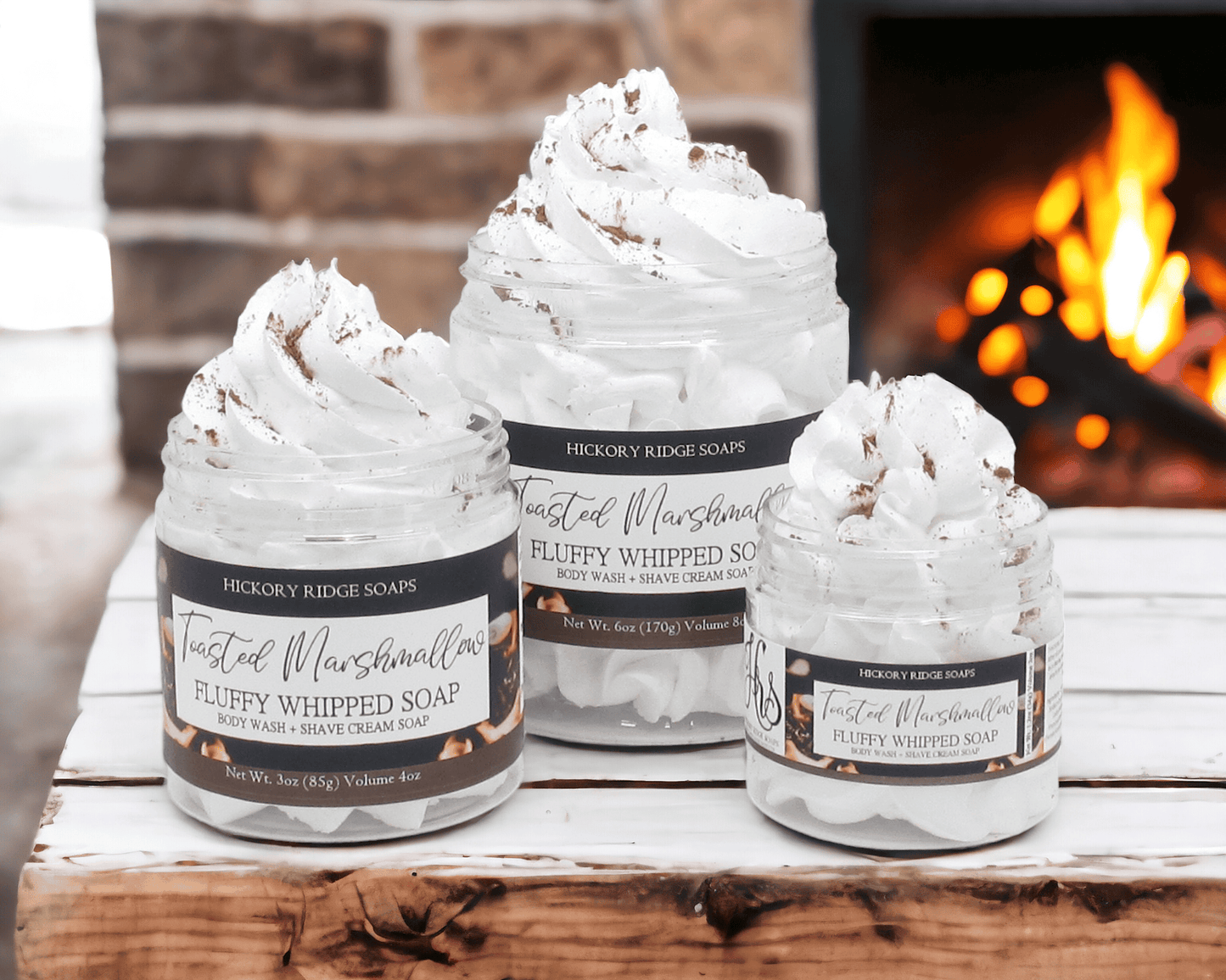 Toasted Marshmallow Whipped Soap